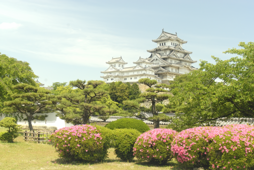 Das Weiße Schloss in Himeji gilt als Japans schönstes
