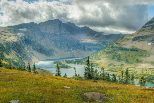 Glacier National Park, in Montana and right on the Canadian border, is well worth the trip