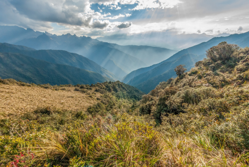 Shot on our second day of hiking the Inka Trail to Macchu Pichu