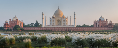 Das Taj Mahal ist genauso beeindruckend, wie es aussieht