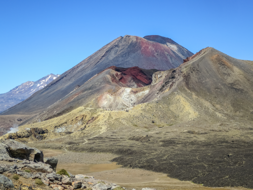 The 19km Tongariro Alpine Crossing offered lots of spectacular vistas