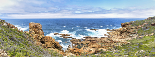 View from St. Blaize, a scenic hiking trail near Mossel Bay
