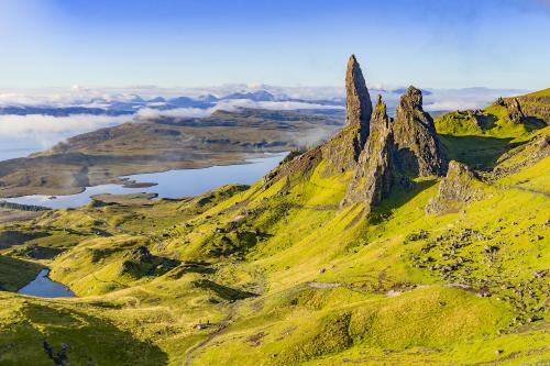The Old Man of Storr, one of Scotland's most famous rock formations