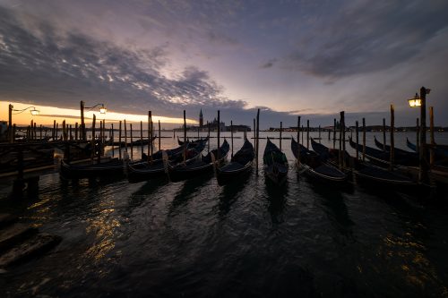 Venice: Early morning view from San Marco
